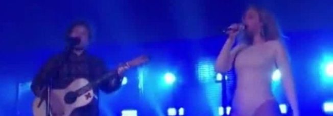 See Beyonce, Ed Sheeran perform epic duet