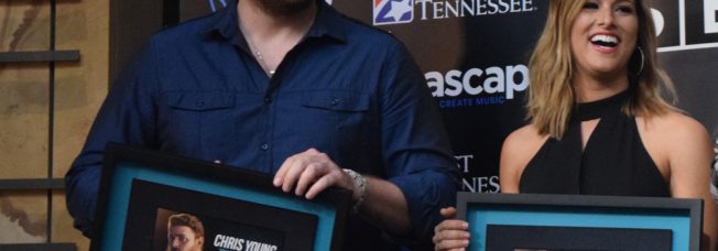 Chris Young and Cassadee Pope Share Heartfelt Sentiments in Celebration of No. 1 Song “Think of You”