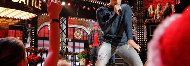 Watch a Sneak Peek of Dustin Lynch’s “Lip Sync Battle” Against Cassadee Pope