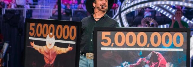 5 Million Strong & Garthing: Garth Brooks Celebrates Garthonian Accomplishment in Garth-Like Fashion