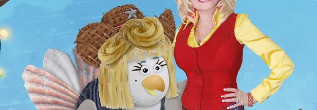 Watch Dolly Parton Strut Her Feathers as Animated Singing Chicken