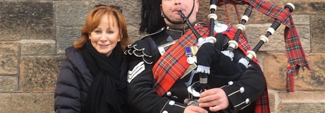 Reba Plays Tourist During Her Trip to Scotland and London for C2C Festival