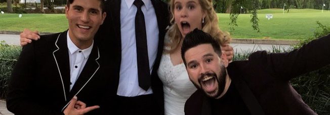 Watch Dan + Shay Surprise Wedding Couple With Impromptu Performance